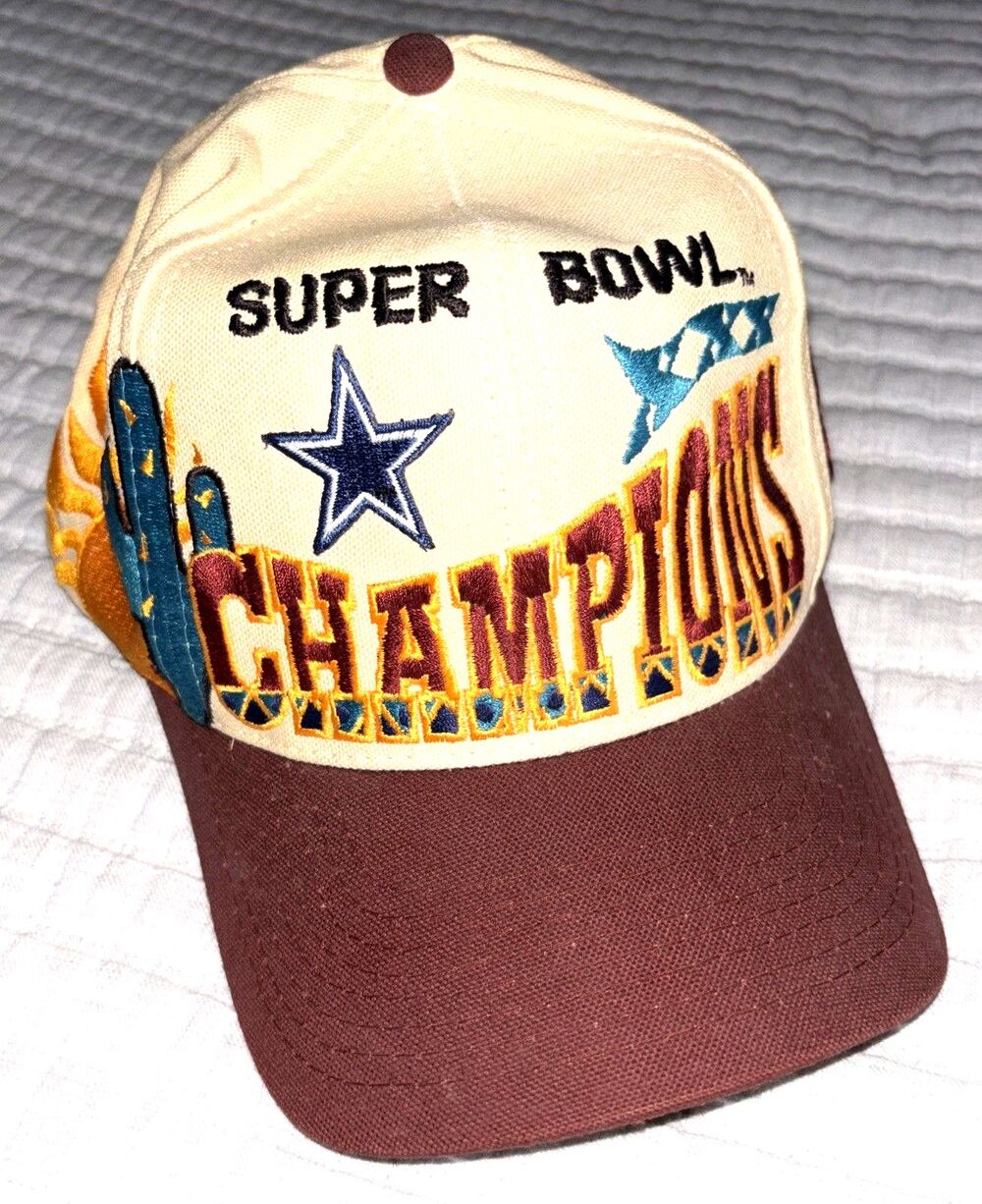 Vintage Dallas Cowboys Super Bowl XXX Champions Snap Back Cap One Size NFL